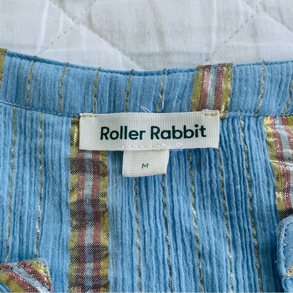 Roller Rabbit Lurex Etta Top - Picture 4 of 8